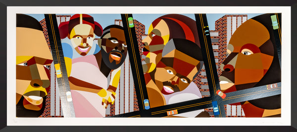 Derrick Adams We Make The City’s Grid Limited Edition Screenprint