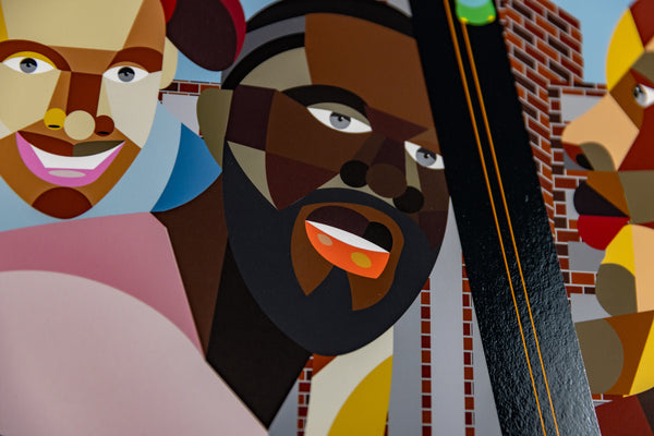 Derrick Adams We Make The City’s Grid Limited Edition Screenprint