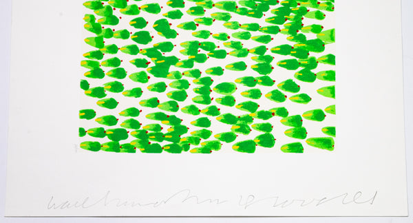 Donald Sultan Wallflower 28 Signed Color Screenprint 2008 Edition of 190
