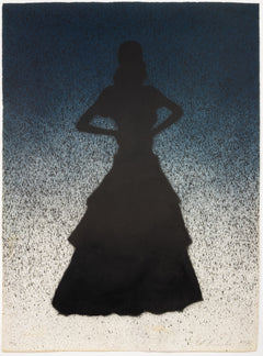 Ed Ruscha, Bailarina, (from Barcelona Suite/Portfolio California) Lithograph