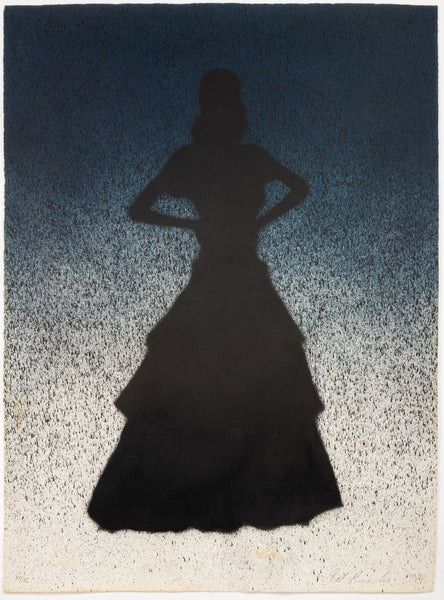 Ed Ruscha, Bailarina, (from Barcelona Suite/Portfolio California) Lithograph