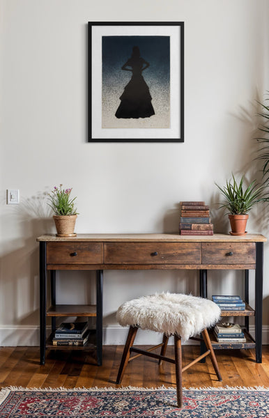 Ed Ruscha, Bailarina, (from Barcelona Suite/Portfolio California) Lithograph