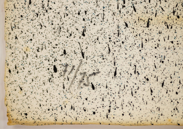 Ed Ruscha, Bailarina, (from Barcelona Suite/Portfolio California) Lithograph