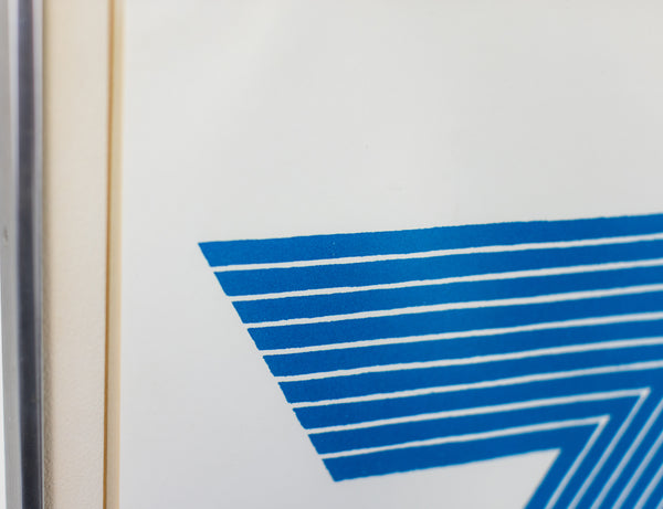 Frank Stella, Black Adder, 1968 Signed Serigraph Edition of 100