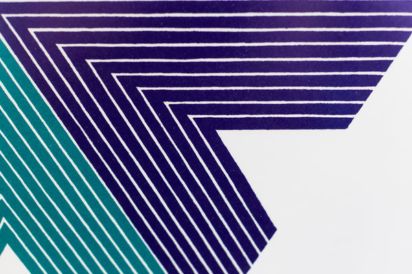 Frank Stella, Black Adder, 1968 Signed Serigraph Edition of 100