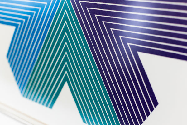 Frank Stella, Black Adder, 1968 Signed Serigraph Edition of 100