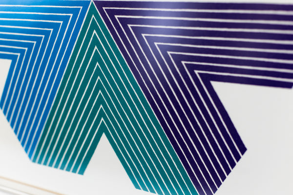 Frank Stella, Black Adder, 1968 Signed Serigraph Edition of 100