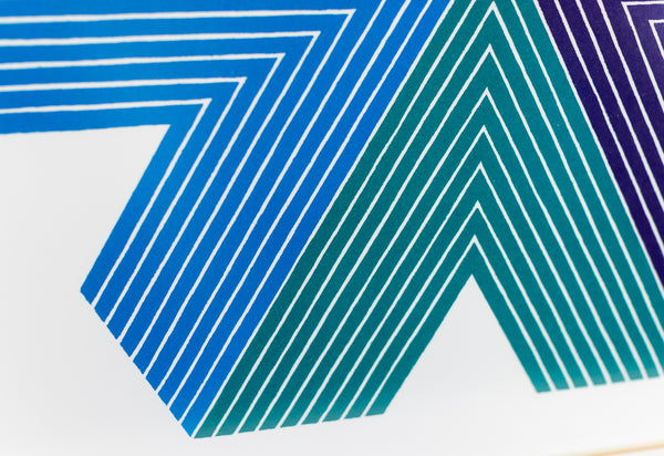 Frank Stella, Black Adder, 1968 Signed Serigraph Edition of 100