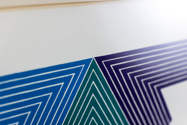 Frank Stella, Black Adder, 1968 Signed Serigraph Edition of 100