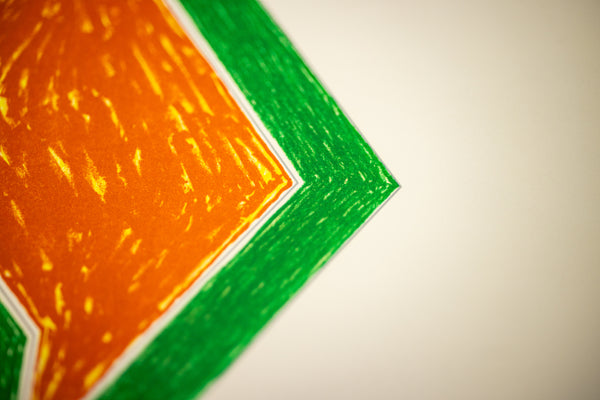 Frank Stella Effingham (from the Eccentric Polygons series) 1974 Signed Color Lithograph Edition of 100