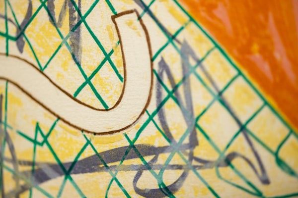 Frank Stella Shards IV Signed Screenprint 1982 Edition of 100