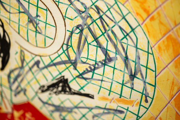 Frank Stella Shards IV Signed Screenprint 1982 Edition of 100