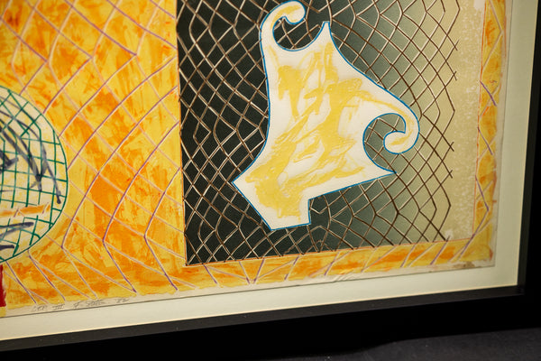 Frank Stella Shards IV Signed Screenprint 1982 Edition of 100