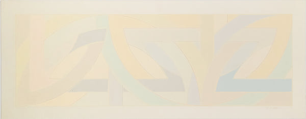 Frank Stella, York Factory, Signed Color Screen-print Edition of 100