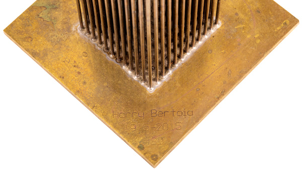 Harry Bertoia Table Tonal I 2015 Beryllium Copper and Brass Sculpture Signed Edition of 100
