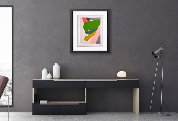 Helen Beard, Syntribate - 10 Layer Separation Silkscreen Print on 410gsm Somerset Satin Paper
