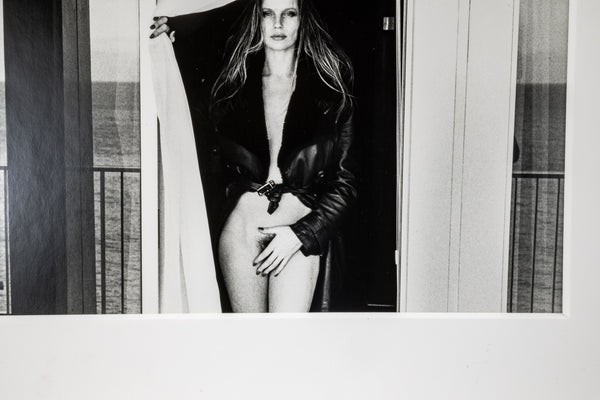 Helmut Newton Veruschka, Nice, 1975 Silver Gelatin Print Signed Photograph