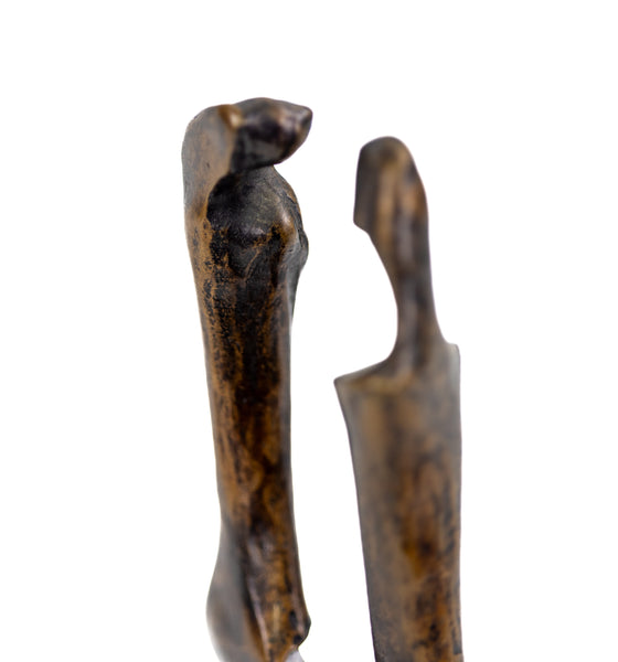 Henry Moore Two Standing Women 1983 Cast Bronze Sculpture Signed Edition of 9