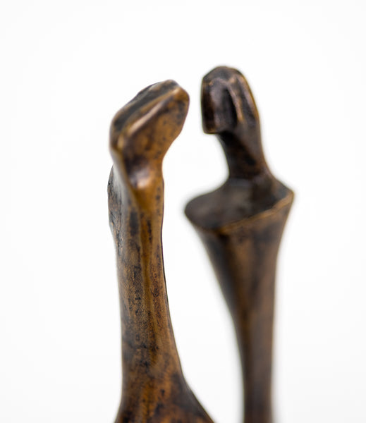 Henry Moore Two Standing Women 1983 Cast Bronze Sculpture Signed Edition of 9