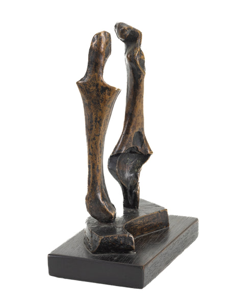 Henry Moore Two Standing Women 1983 Cast Bronze Sculpture Signed Edition of 9