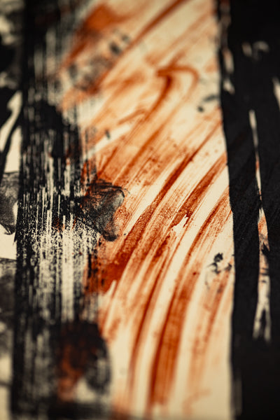 Howard Hodgkin's "Sand (Heenk 70)", is a hand-colored lithograph from the edition of 50 that fuses bold abstraction with emotional memory.