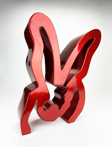 Hunt Slonem, Burcet, 14" Sculpture Edition of 55 with Custom Wooden Box