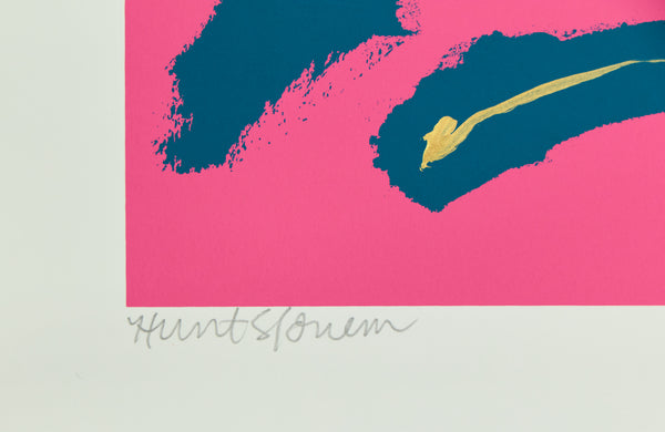 Hunt Slonem, Fiona, Limited Edition Print Hand Painted