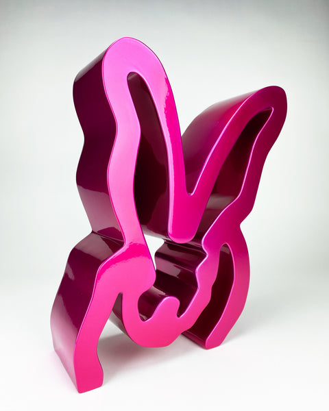Hunt Slonem, Saturia, 14" Sculpture Edition of 55 with Custom Wooden Case