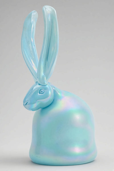 Hunt Slonem, New Dawn, Signed 2020 Hand Blown Glass Sculpture