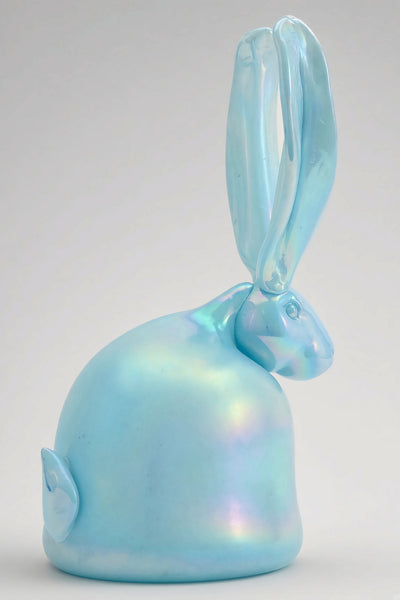 Hunt Slonem, New Dawn, Signed 2020 Hand Blown Glass Sculpture