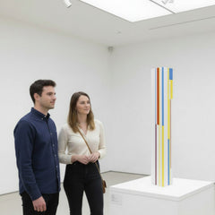 Ilya Bolotowsky, Trylon, 48” 1977 Signed Original Sculpture