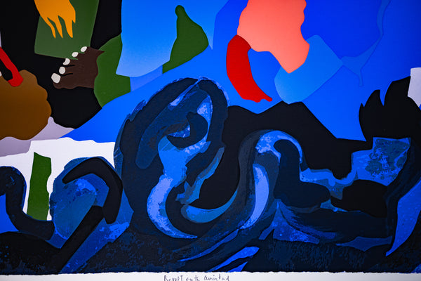 Jacob Lawrence Revolt on the Amistad 1989 Signed Screen-Print Edition of 120