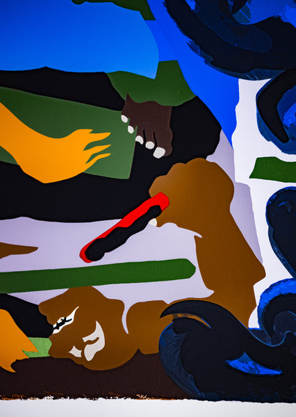 Jacob Lawrence Revolt on the Amistad 1989 Signed Screen-Print Edition of 120