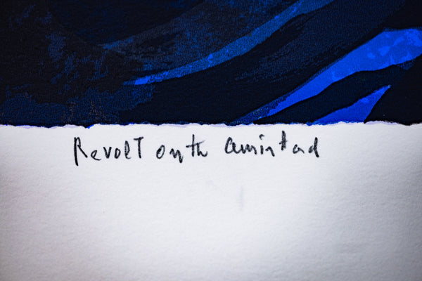 Jacob Lawrence Revolt on the Amistad 1989 Signed Screen-Print Edition of 120