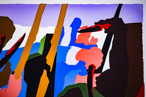 Jacob Lawrence Revolt on the Amistad 1989 Signed Screen-Print Edition of 120