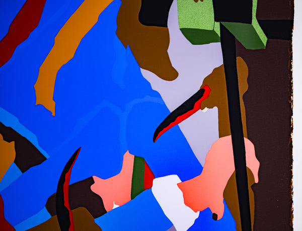 Jacob Lawrence Revolt on the Amistad 1989 Signed Screen-Print Edition of 120