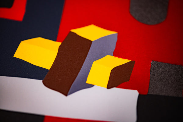 Jacob Lawrence Stained Glass Windows Signed 2000 Screenprint Edition of 135