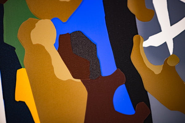 Jacob Lawrence Stained Glass Windows Signed 2000 Screenprint Edition of 135