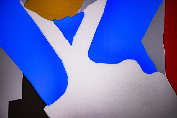 Jacob Lawrence Stained Glass Windows Signed 2000 Screenprint Edition of 135