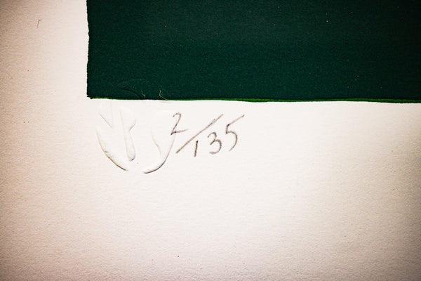 Jacob Lawrence Stained Glass Windows Signed 2000 Screenprint Edition of 135