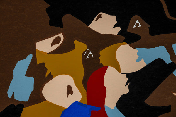 Jacob Lawrence The Swearing In Color Screenprint Signed Edition of 100