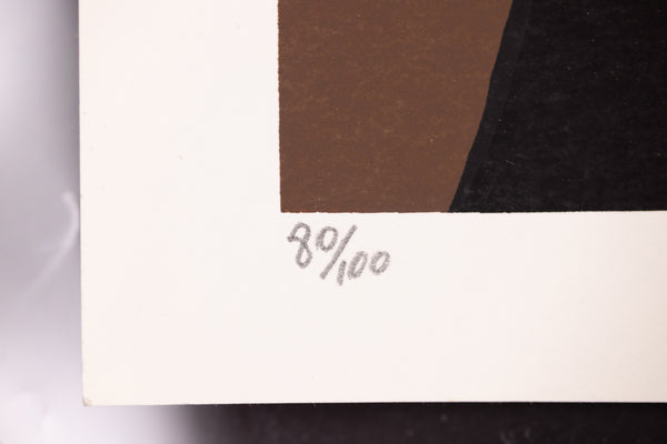 Jacob Lawrence The Swearing In Color Screenprint Signed Edition of 100