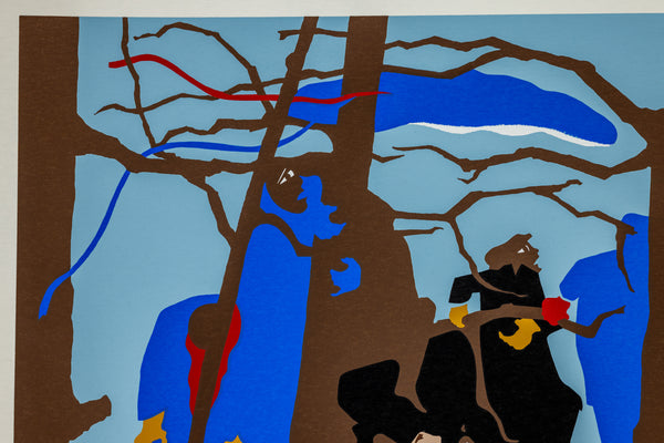 Jacob Lawrence The Swearing In Color Screenprint Signed Edition of 100