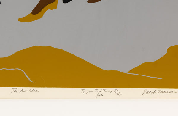 Jacob Lawrence, The Builders (The Family), 1974 Signed Screen-Print