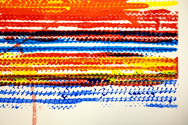 James Rosenquist Window Washer Glass House 1978 Signed Color Etching Edition of 78