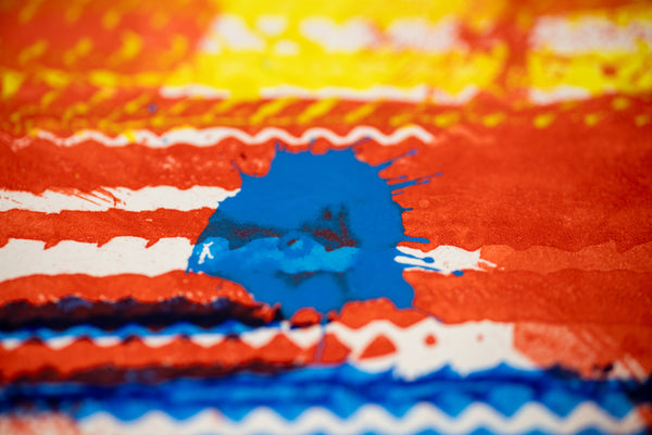 James Rosenquist Window Washer Glass House 1978 Signed Color Etching Edition of 78