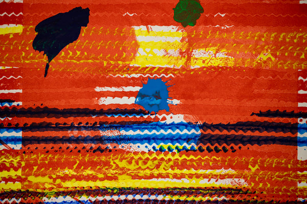 James Rosenquist Window Washer Glass House 1978 Signed Color Etching Edition of 78