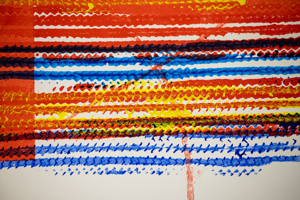 James Rosenquist Window Washer Glass House 1978 Signed Color Etching Edition of 78