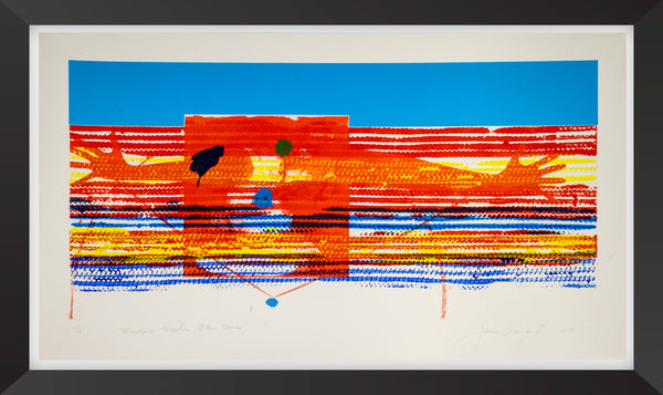 James Rosenquist, Window Washer Glass House - 1978 Signed Color Etching Edition of 78