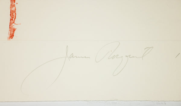 James Rosenquist Window Washer Glass House 1978 Signed Color Etching Edition of 78